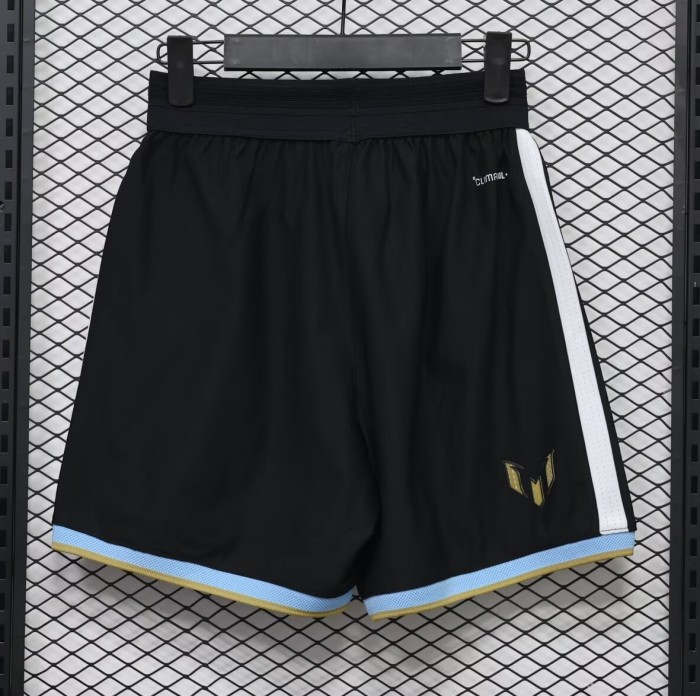 26-27 Argentina Black Player Version Shorts Pants(球员短裤)
