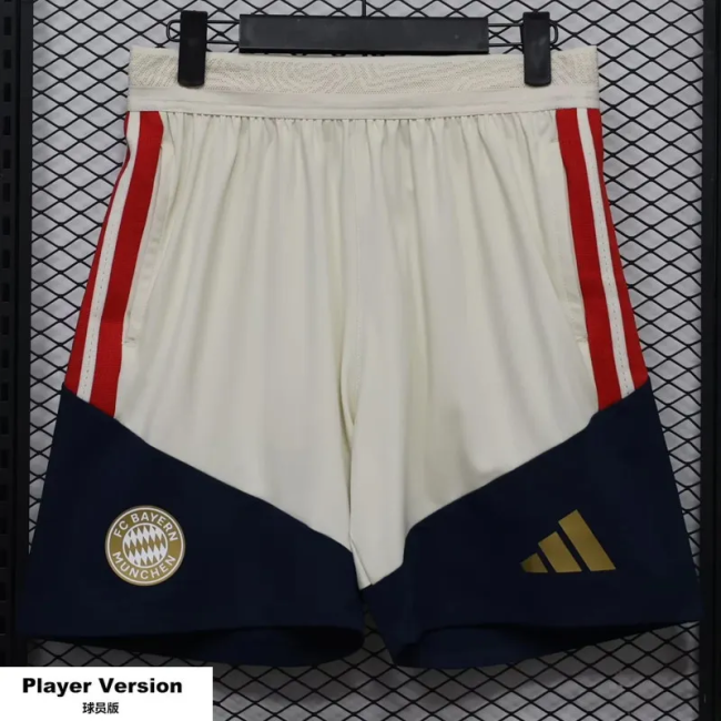 26-27 Bayern Khaki Player Version Training Shorts Pants(球员短裤)
