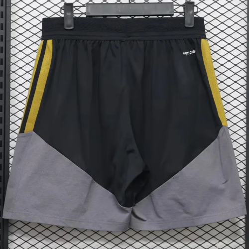 26-27 JUV Black Grey Player Version Training Shorts Pants(球员短裤)