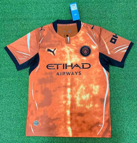 26-27 Man City Fourth Fans Soccer Jersey