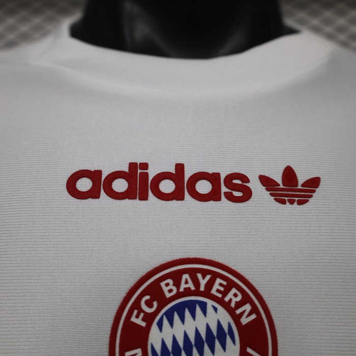 26-27 Bayern EQT White Player Version Training Shirts