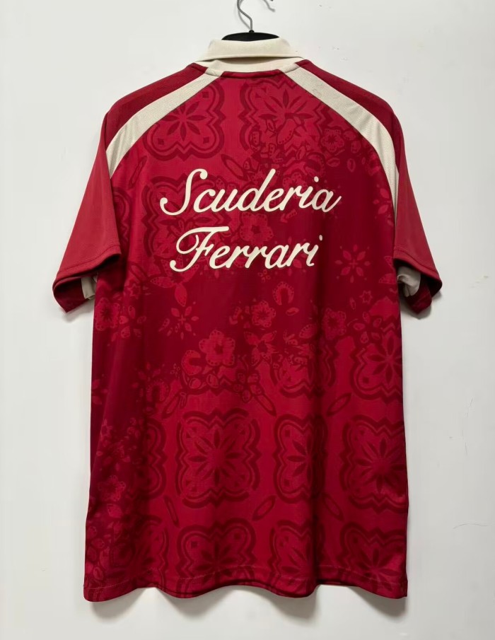 2026 F1 Ferrari New Pattern Short Sleeve Racing Suit