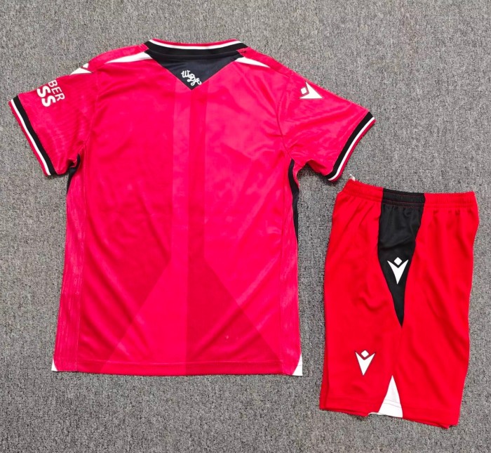 26-27 West Brom Away Kids Soccer Jersey