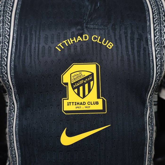 26-27 Ittihad Black Special Edition Player Version Soccer Jersey