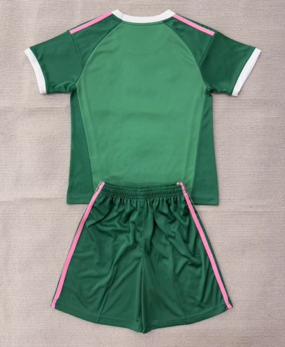 26-27 JUV Green GoalKeeper Kids Soccer Jersey