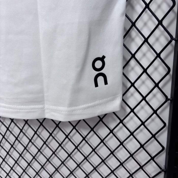 2026 ON White High Quality Polo Short Sleeve