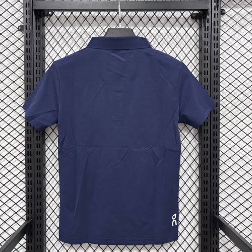 2026 ON Deep Blue High Quality Polo Short Sleeve