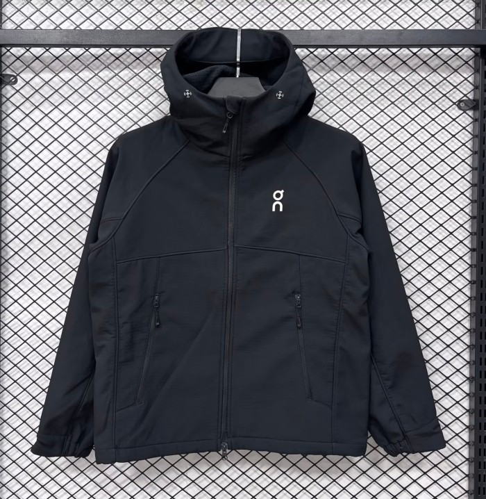 2026 ON Black New Pattern Hardshell jacket