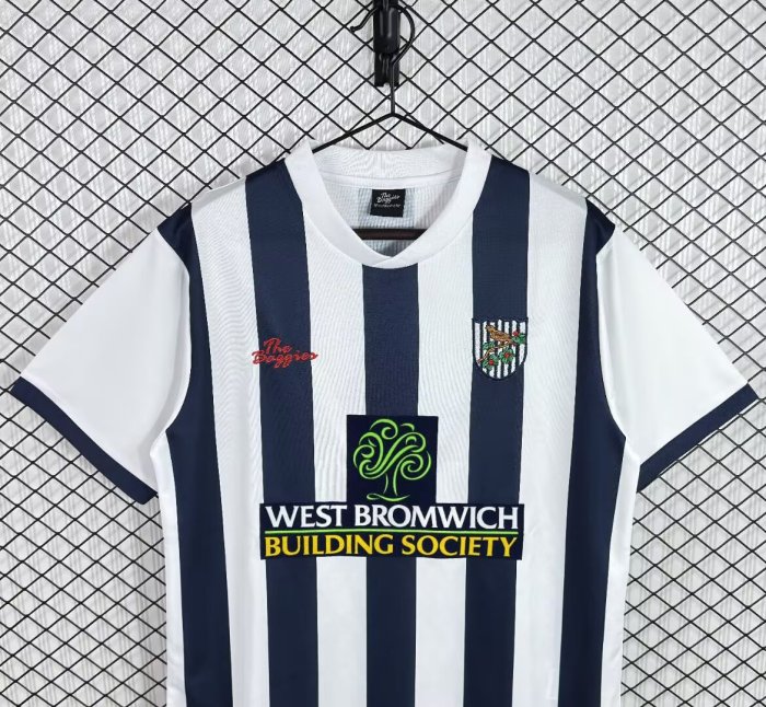 2002-2003 West Bromwich Albion Home Retro Soccer Jersey