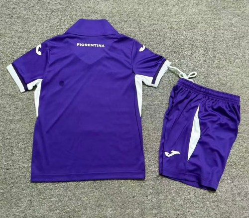26-27 Fiorentina Home Kids Soccer Jersey