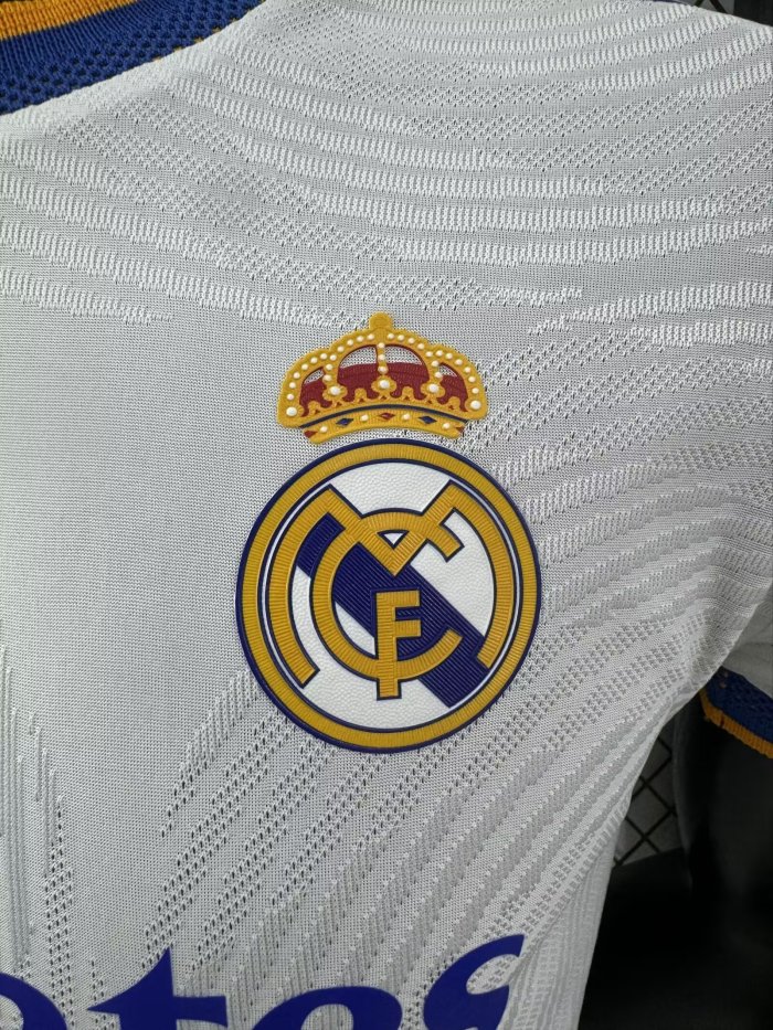 21-22 RMA Home Player Version Soccer Jersey