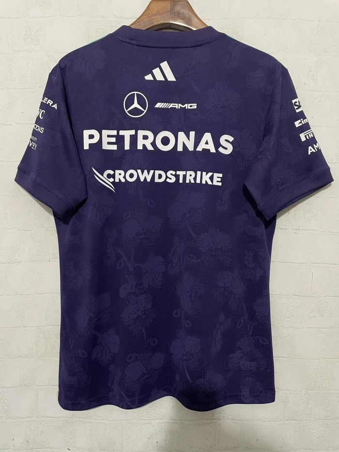 2026 Benz New Pattern Short Sleeve Racing Suit