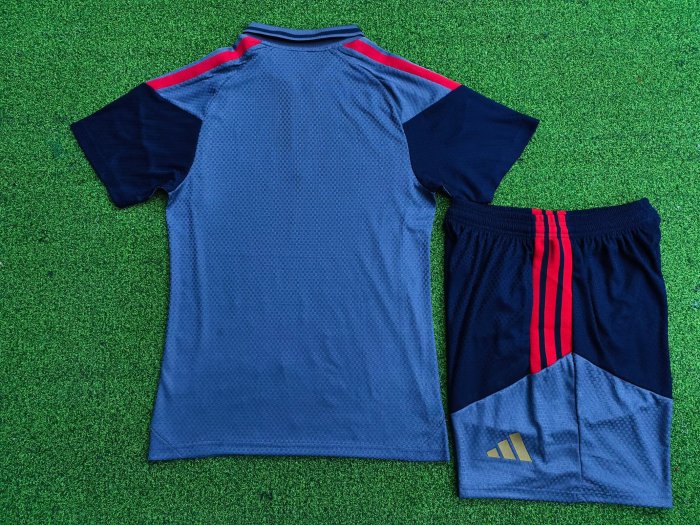 26-27 Bayern High Quality Player Version PoLo Training Short Suit  (球员套装)