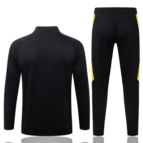 26-27 Dortmund High Quality Half Pull Tracksuit