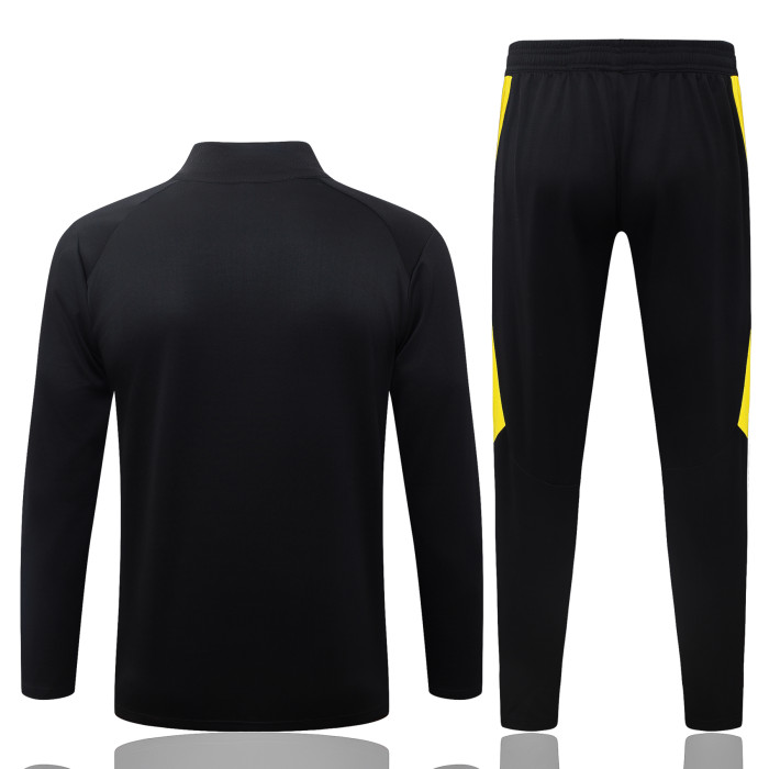26-27 Dortmund High Quality Half Pull Tracksuit