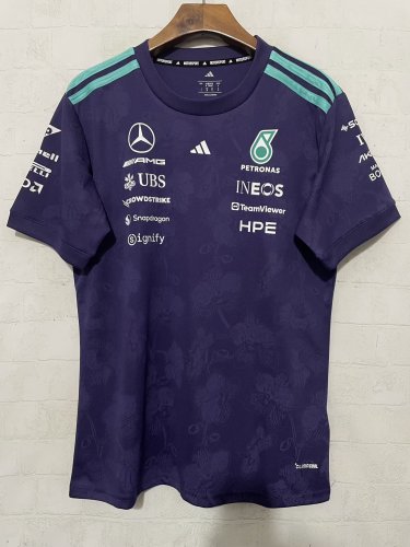 2026 Benz New Pattern Short Sleeve Racing Suit