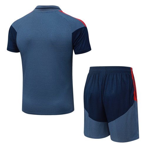 26-27 Bayern High Quality Player Version PoLo Training Short Suit  (球员套装)