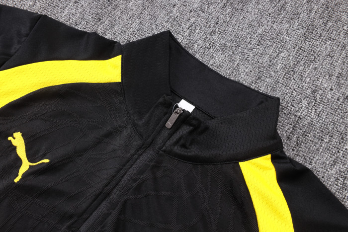 26-27 Dortmund High Quality Half Pull Tracksuit