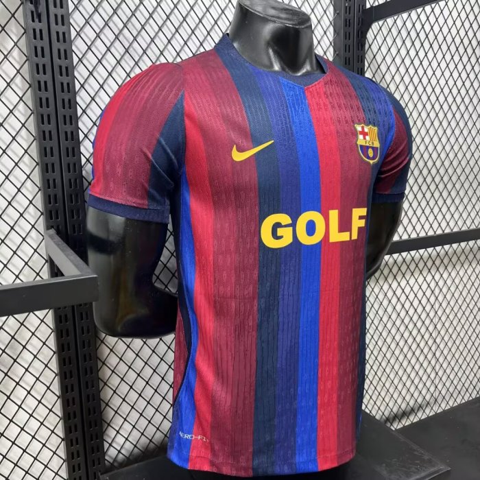 26-27 BAR Home Player Version Soccer Jersey*新广告