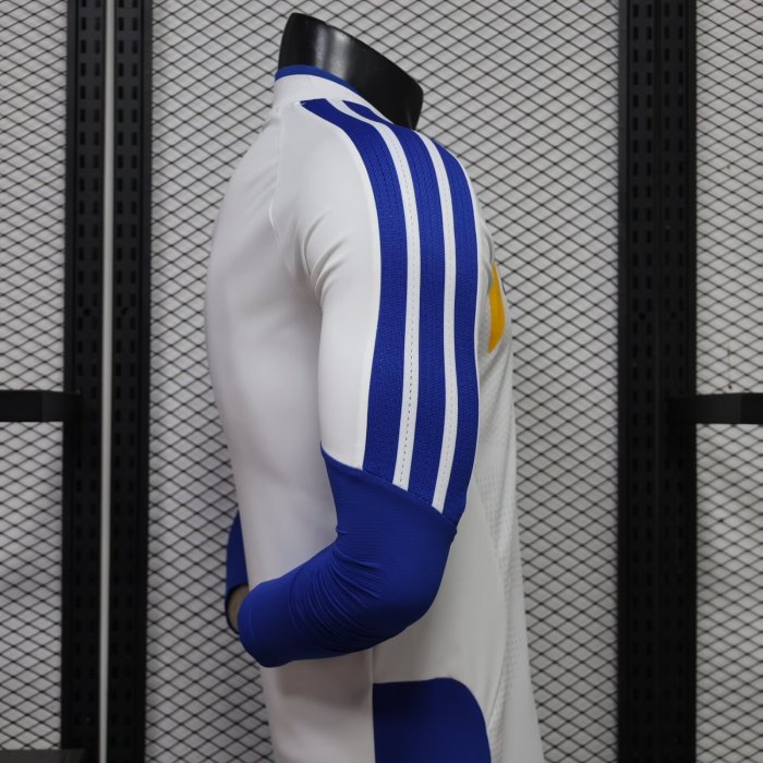26-27 Boca Juniors White Long Sleeve Player Version Soccer Jersey*长袖球员