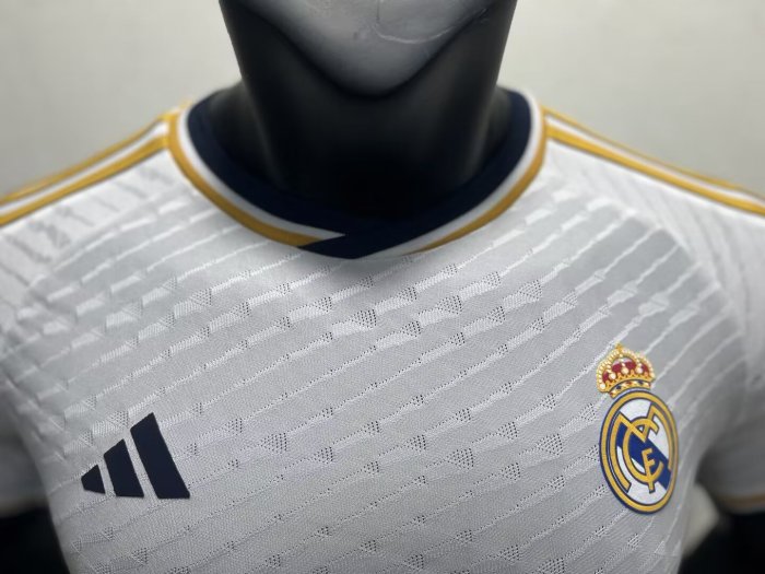 23-24 RMA Home Player Version Soccer Jersey