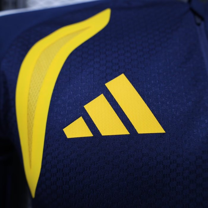 26-27 Boca Juniors Blue Long Sleeve Player Version Soccer Jersey*长袖球员