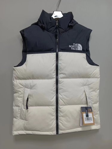 2026 TNF White New Pattern Vest Cotton Jacket