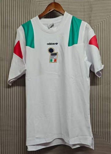 2026 Italy White Cotton T-shirt