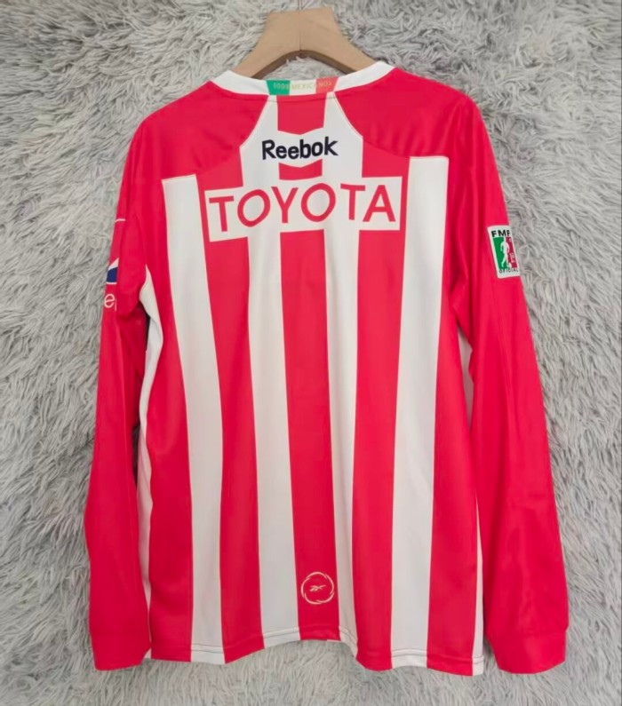 2010-2011 Chivas Home Long Sleeve Retro Soccer Jersey