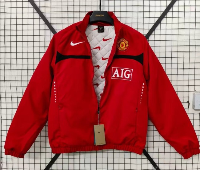 26-27 Man Utd Pure Cotton inner lining Cotton Jacket
