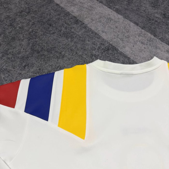 2026 Colombia White Hoodie (无帽卫衣)
