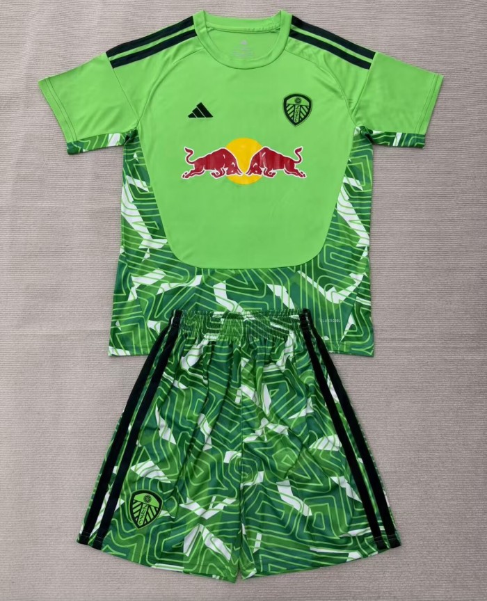 26-27 Leeds United Green GoalKeeper Adult Suit