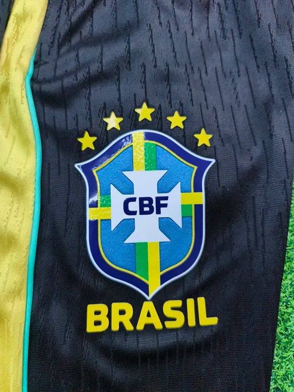 26-27 Brazil Black Training Long Pants (Have Pocket)