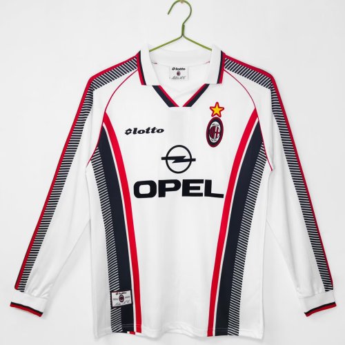 1997-1998 ACM Away Long Sleeve Retro Soccer Jersey
