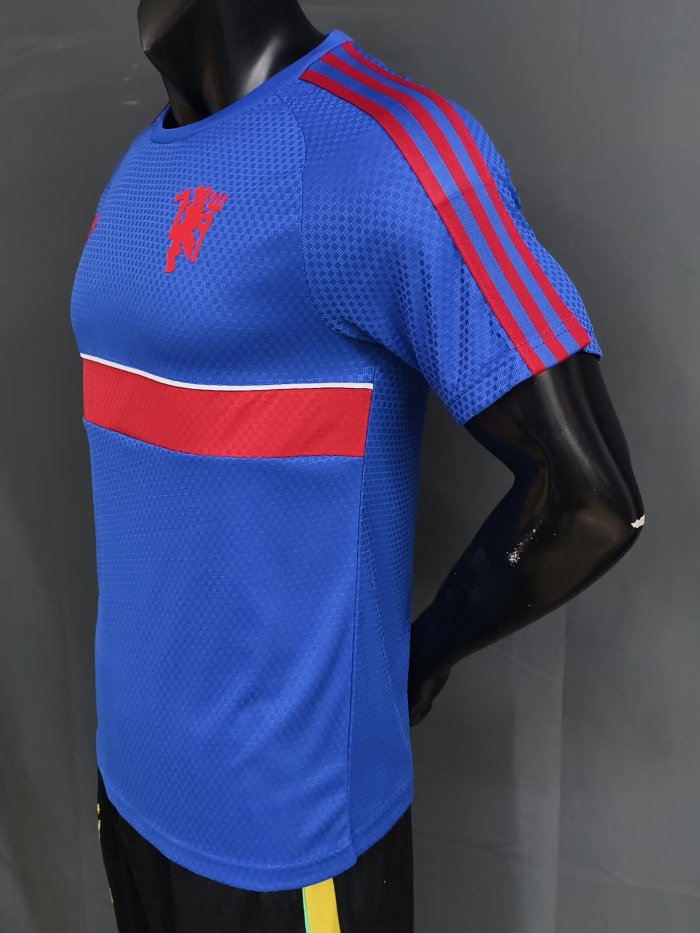 26-27 Man Utd Blue Special Edition Player Version Training shirts