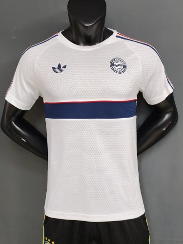 26-27 Bayern White Player Version Training shirts