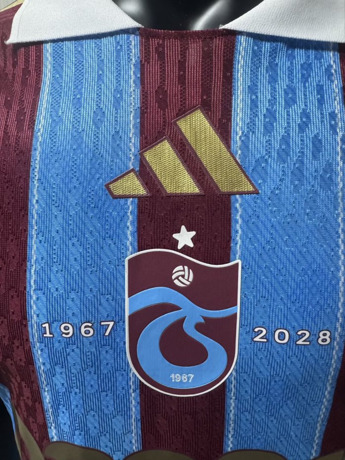 27-28 Trabzonspor Home Player Version Soccer Jersey