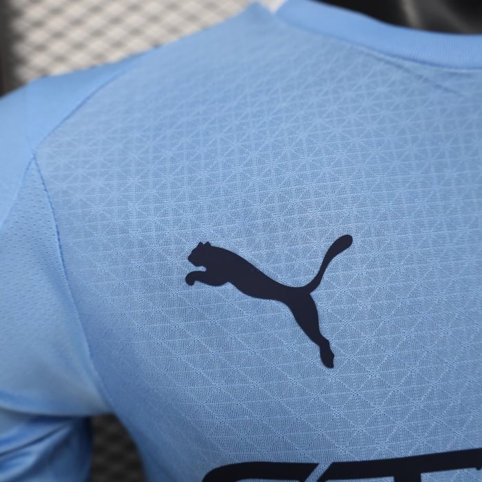 25-26 Man City Home Player Version Soccer Jersey