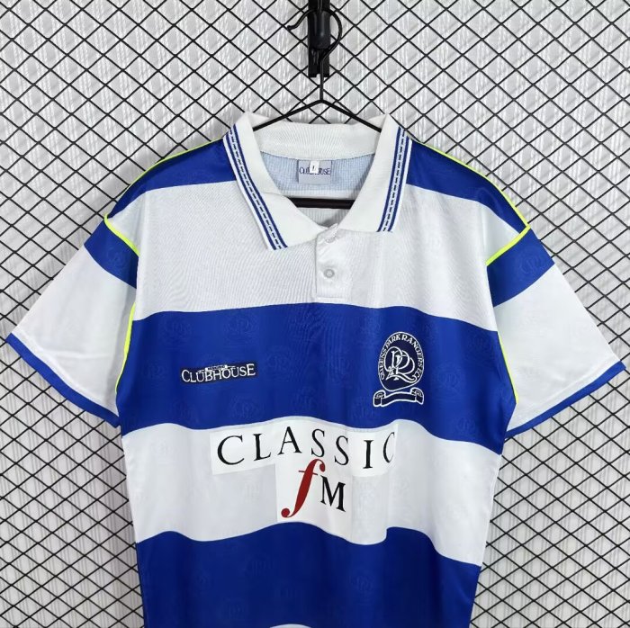 1992-1993 Queens Park Rangers Home Retro Soccer Jersey