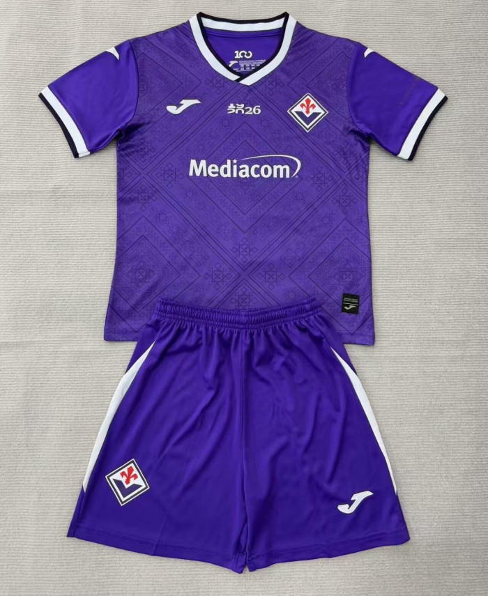 26-27 Fiorentina Home Adult Suit