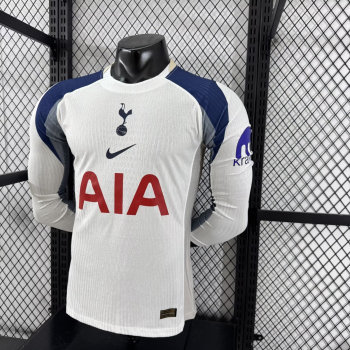 25-26 TOT Home Long sleeves Player Version Soccer Jersey