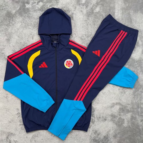 2026 Colombia High Quality Windbreaker Suit
