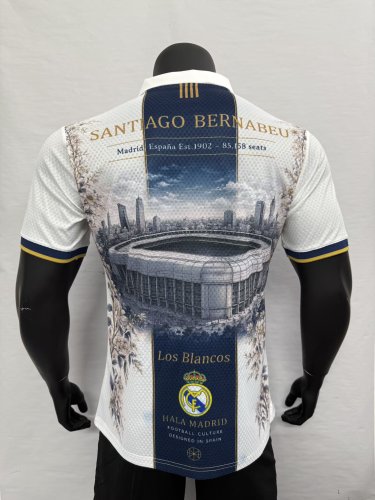 26-27 RMA Blue Special Edition Player Version Soccer Jersey