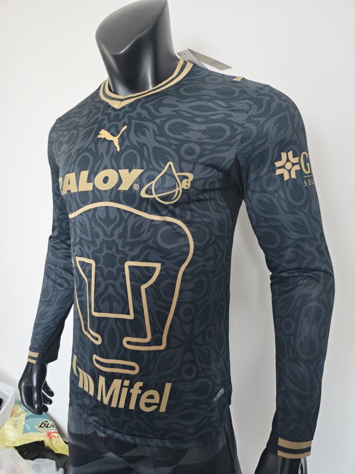 26-27 Pumas UNAM Third Long Sleeve Player Version Soccer Jersey*长袖球员