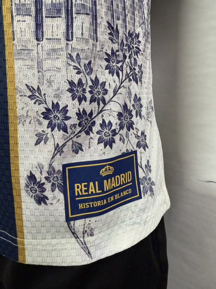 26-27 RMA Blue Special Edition Player Version Soccer Jersey