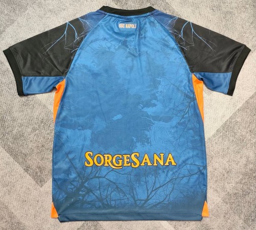 25-26 Napoli Blue All Saints' Day Fans Soccer Jersey