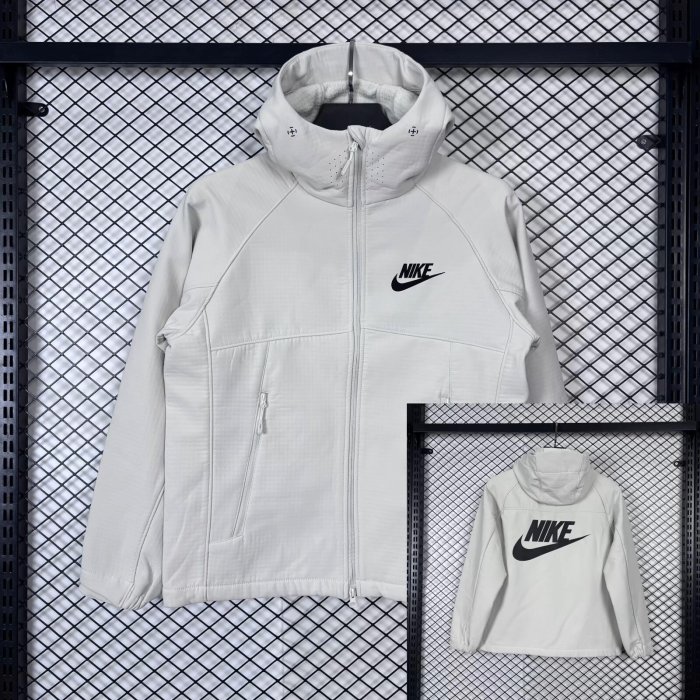 2026 NK White New Pattern Hardshell jacket
