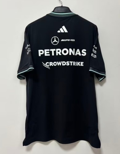2026 Benz New Pattern Player Version Short Sleeve Racing Suit