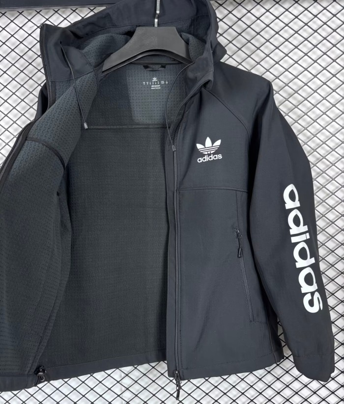 2026 AD Black New Pattern Hardshell jacket