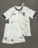 2025 Portugal Away Kids Soccer Jersey